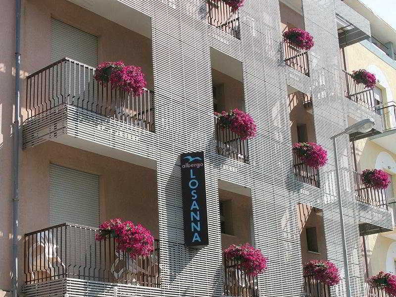 Hotel Losanna Rimini Exterior foto
